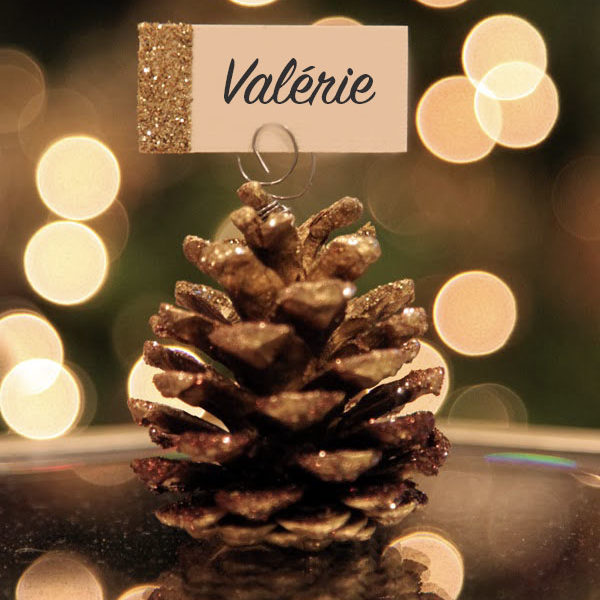 Lot De 30 Marque-places élans Pour Verres - Décoration De Table Noël, Mariage, Anniversaire