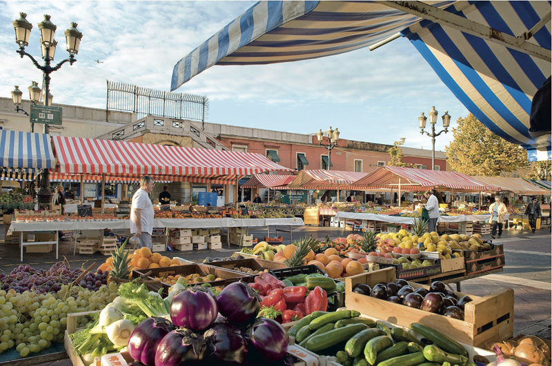 Marché cours saleya Nice